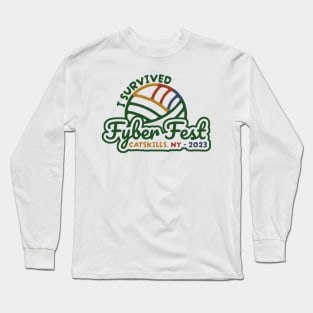 I Survived Fyber Fest 2023 Long Sleeve T-Shirt